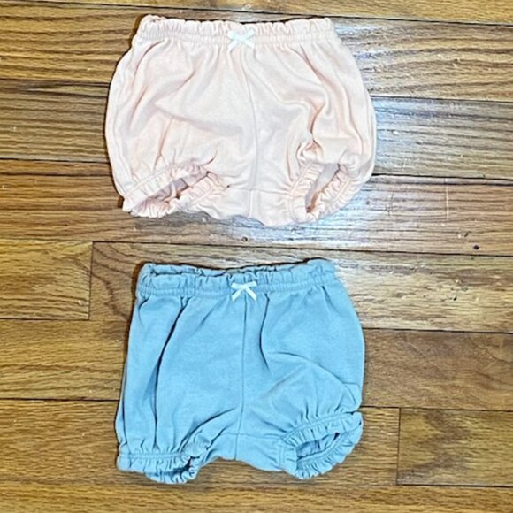 Girls Newborn NB Onesies and Shorts 9-Piece Lot - Picture 8 of 9